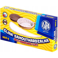 Glina rzebiarska samoutwardzalna masa plastyczna 460g biaa 83810908 ASTRA