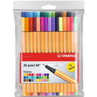 Cienkopis STABILO point 88 komplet 30szt 8830-1