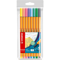 Cienkopis STABILO point 88 komplet 8szt. pastelowy 88/8-01
