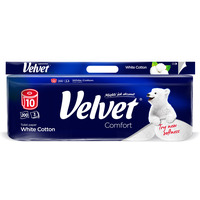 Papier toaletowy VELVET EXCELLENCE (10 rolek) 3 warstwy biay