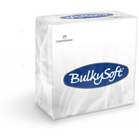 Serwetki BULKYSOFT 33x33mm 2warstwy (100szt) bia�e; 32980