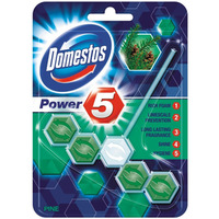 Zawieszka do toalety KOSTKA DOMESTOS POWER5 55g/50g PINE