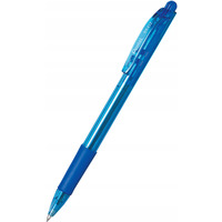 Dugopis automatyczny niebieski WOW BK417/C z gumowym uchwytem ergonomiczny PENTEL
