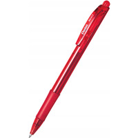 Dugopis automatyczny WOW BK417/B czerwony PENTEL z gumowym uchwytem