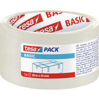 Tama pakowa TESA BASIC 40m x55mm transparentna 58574-00000-00TS