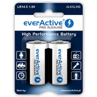 Bateria EVERACTIVE Pro Alkaline C/LR14 alkaliczna blister (2szt)