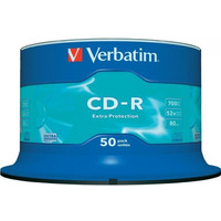 Pyta CD-R 700MB VERBATIM cake (50szt) Extra Protection 43351