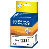 Tusz BLACK POINT (BPET1284) ty 8ml zamiennik EPSON (T1284/C13T12844012) S22/SX125/SX425W/BX305F