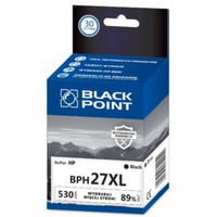 Tusz BLACK POINT (BPH27XL) czarny 530str zamiennik HP (27/C8727AE) D3520/3535/3550/3650/3745