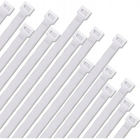 Opaska zaciskowa/opaska kablowa/zip/raps/trytytka 150x2, 5mm (100szt) biaa LEXTOOL (LXOP03)