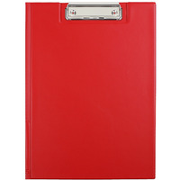 Teczka z klipsem na dokumenty Clipboard A4 czerwona KH-04-04 BIURFOL