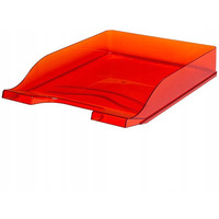 P�ka kuweta na dokumenty przezroczysta czerwona 100553687 BANTEX