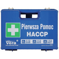 Apteczka pierwszej pomocy z wyposaeniem skrzynka HACCP VERA