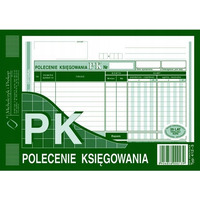 412-3 Polecenie ksigowania A5 (orygina +kopia ) 80k Michalczy k i Prokop