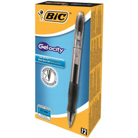 Piro elowe automatyczne Gelocity Gel czarny 829157 BIC