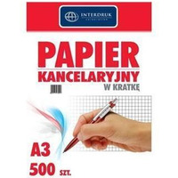 Papier kancelar.A3 kratka(500) INTERDRUK