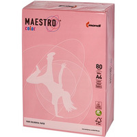 Papier ksero A4 80g MAESTRO COLOR PI25 pastel rowy