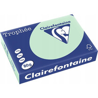 Papier ksero A4 80g TROPHEE XCA41975 zieleń CLAIREFONTAINE