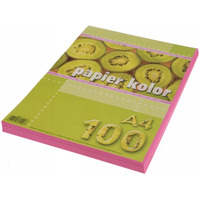 Papier ksero A4 KRESKA rowy 100ark