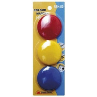 Magnesy kolorowe WF-50 opakowanie 3 sztuki SRH-50 ARGO