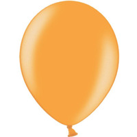 Balon metalic pomaraczowy 27cm (100szt) 12M-081 Aliga