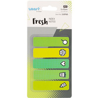 Zakadki indeksujce Smart pet fresh 12x45mm 5x25szt OFFICE 110763