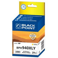Tusz BLACK POINT (BPH940XLY) ty 1800str zamiennik HP (940XL/C4909AE)