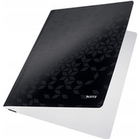 Skoroszyt kartonowy A4 LEITZ WOW czarny metalik 30010095