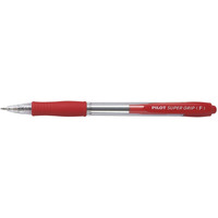 D�ugopis olejowy PILOT SUPER GRIP czerwony PIBPGP-10R-R
