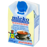 Mleko GOSTY 200g niesodzone zagszczone light 4%