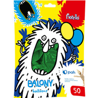 Balony metalizowane zielone 12