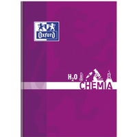 Zeszyt szkolny A5 przedmiotowy 80 kartek w kratk CHEMIA 400128285 OXFORD