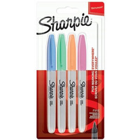 Markery permanentne SHARPIE FINE PASTEL 4kol. 2065402