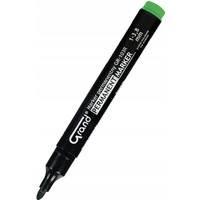 Marker permanentny zielony (12szt.) okrga kocwka GRAND GR-103R