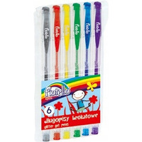 Pi�ra �elowe z brokatem 6 kolor�w 160-1810 FIORELLO