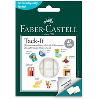 Masa mocuj�ca TACK-IT 30g bia�a 187053 FABER-CASTELL