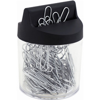 Spinacze metalowe 28mm 100szt. pude�ko magnetyczne MS107-100 MemoBe