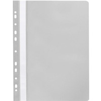 Skoroszyt zawieszany PP NATUNA szary (20szt) wzmocniony polipropylenowy