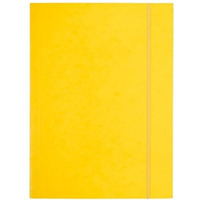 Teczka z gumk� prost� NATUNA A4 preszpan ��ta 390g