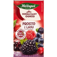 Herbata HERBAPOL owocowo-zioowa (20 tb) Prosto z Lasu 50g HERBACIANY OGRD o smaku owocw lenych