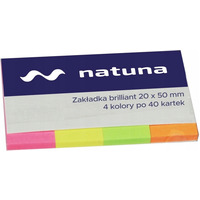 Zakadka indeksujca 20x50mm 4x40k brilliant NATUNA (NSP20/50/D)