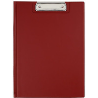Teczka z klipem na dokumenty Clipboard A4 czerwona NATUNA