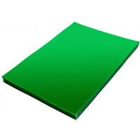 Okadka foliowa do bindowania A4 zielona przezroczysta 0, 20mm NATUNA (100szt)