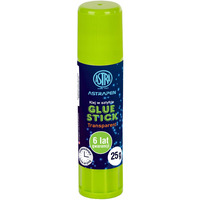 Klej szkolny w sztyfcie Glue Stick transparentny 25g. 401120006 ASTRA