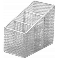 Przybornik do d�ugopis�w siatka srebrny BV511-S TETIS