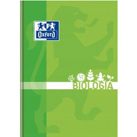 Brulion A5 80k kratka margines szyty BIOLOGIA 400128286 OXFORD