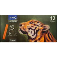 Pastele suche extra fine 12 kolor�w SPREE artist PAS-550420-00101