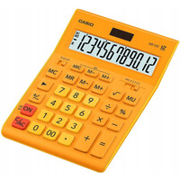 Kalkulator CASIO GR-12C-RG pomaraczowy