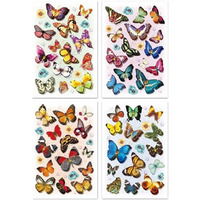 Naklejki Motyle 3d CLA4 BREWIS