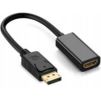 Adapter DisplayPort -> HDMI czarny BULK